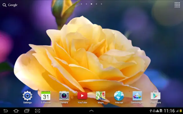 Roses Live Wallpaper android App screenshot 1